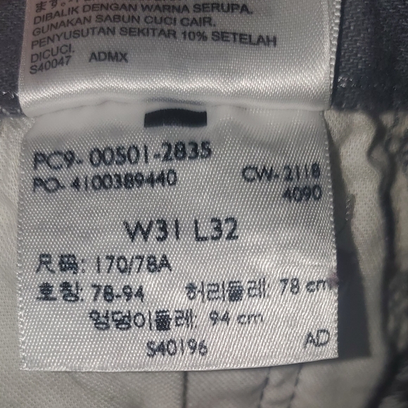 31x32 501 Grey Levi jeans - Picture 7 of 8